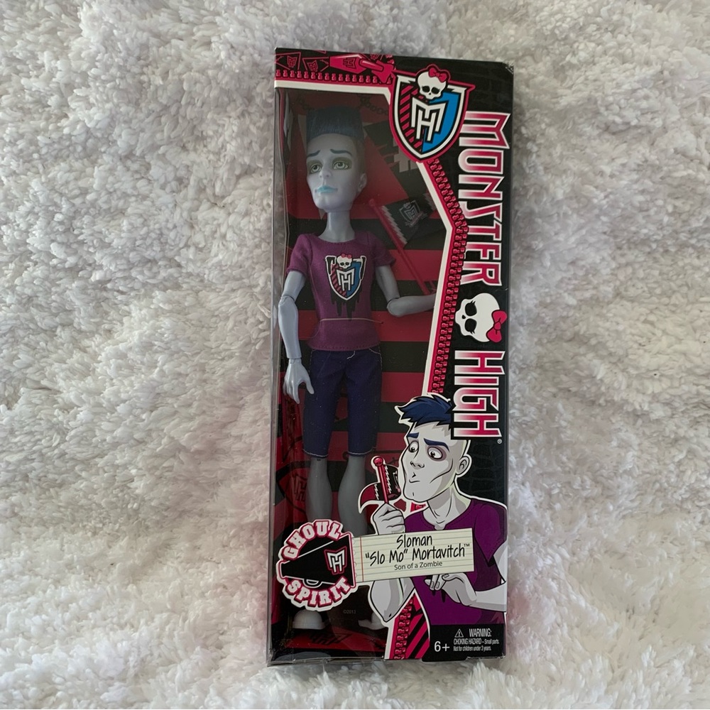 Monster High Ghoul Spirit Sloman Slo Mo Mortavich